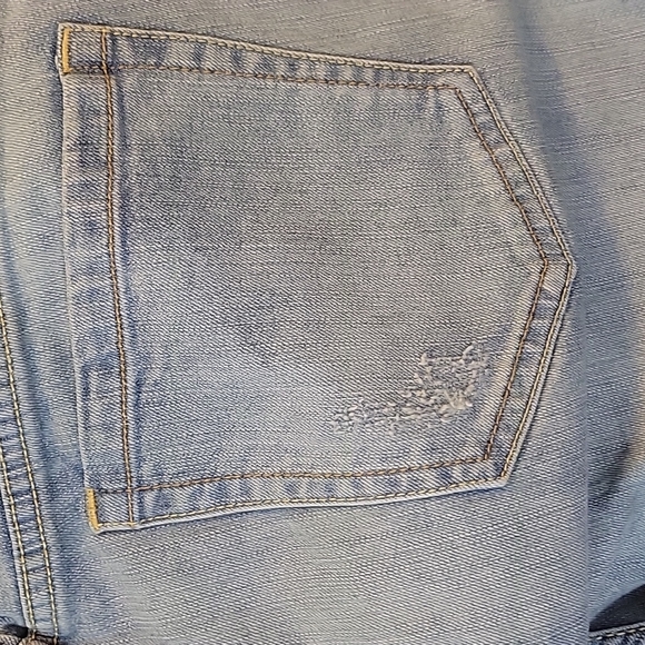 Torrid Distressed Crop Jeans - Picture 4 of 7